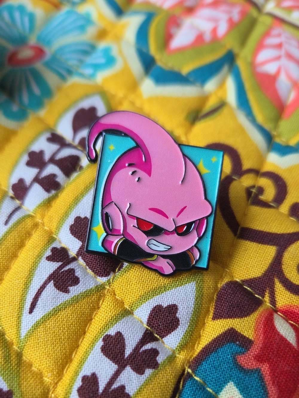 Pink Kid's Enamel Pin - Cute Cartoon Character